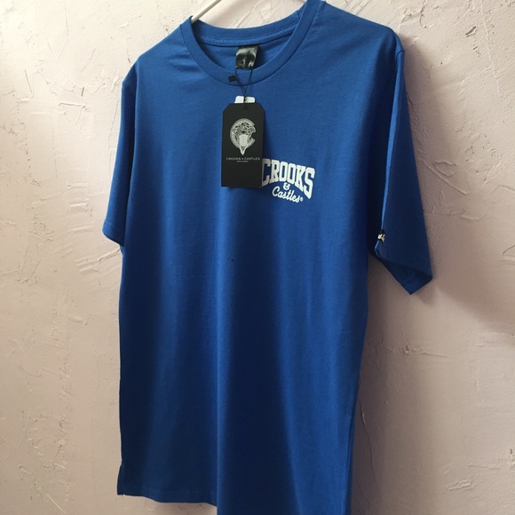 Crooks & Castles Classic Royal Crewneck Tee Shirt - Picture 3 of 16